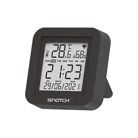 Controller IR Smart Wif-Fi iSnatch K-68681005, Afisaj 2.1inch, Wi-Fi, HeyWiri+ (Negru)