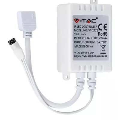 Controller LED RGB 24 butoane V-TAC SKU-3625