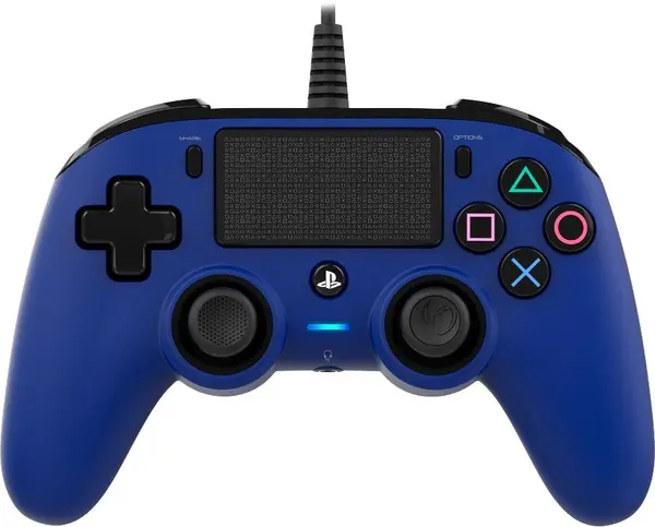 Controller Nacon - Wired Compact, albastru (PS4/PC)