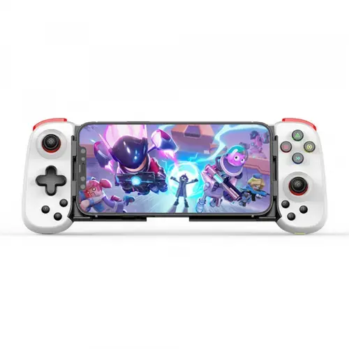 Controller pentru smartphone Techsuit D6 DP, Bluetooth (Alb)