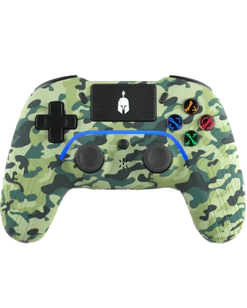 Controller Spartan Gear Aspis 4 Wired Wireless Green Camo