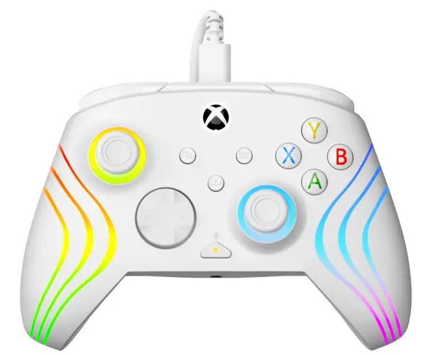 Controller Turtle Beach - Afterglow Wave, XBOX/PC, RGB, alb
