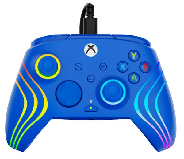 Controller Turtle Beach - Afterglow Wave, XBOX/PC, RGB, albastru