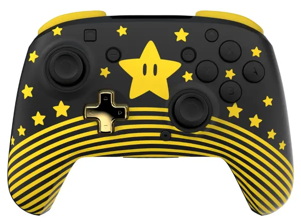 Controller Turtle Beach - Rematch, Switch/Switch 2, wireless, Super Mario Star (luminează în întuneric)