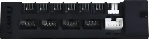 Controller ventilatoare Lian Li EDGE HUB, 4x USB, 6x PWM (Negru)