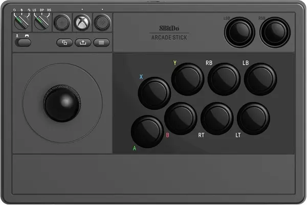 Controller wireless 8BitDo - Arcade Stick, negru (Xbox One/Series S/X)