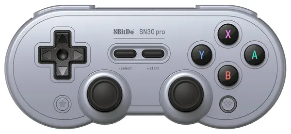 Controller wireless 8BitDo - SN30 Pro, Hall Effect Edition, gri (Nintendo Switch/PC)