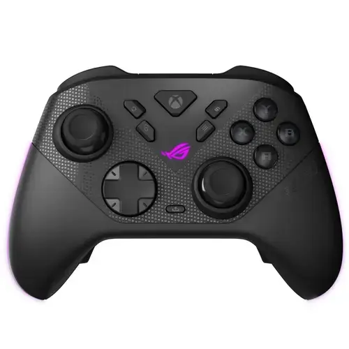 Controller Wireless ASUS ROG Raikiri II, Bluetooth/RF/USB, Xbox/PC/Ally, USB Type-C, Autonomie 50 ore (Negru)