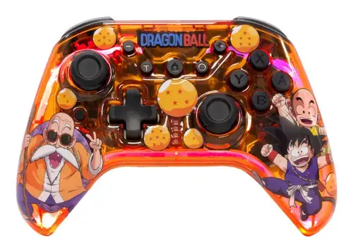 Controller Wireless Blade Dragon Ball Kame, Bluetooth/USB, Compatibil Android,iOS, Nintendo Switch Lite/OLED, PC (Portocaliu)