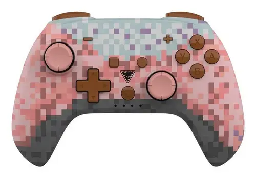 Controller Wireless Dragonshock PopTop, Bluetooth, Analog/Digital, Pentru Nintendo Switch, PC (Roz/Negru)