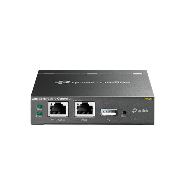 Controller Wireless Omada TP-Link OC200, 2 porturi, 100 AP, cu management