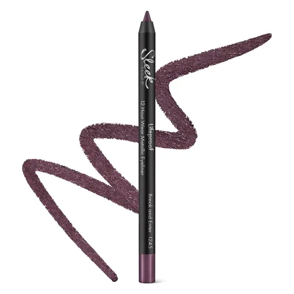 Contur ochi metalic Sleek MakeUP Lifeproof Metallic Eyeliner 12h