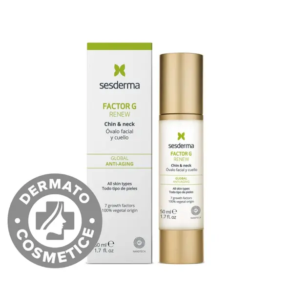 Contur pentru fata si gat Factor G Renew, 50ml, Sesderma
