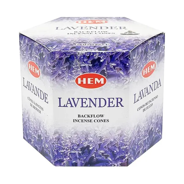 Conuri Parfumate Backflow, Lavanda