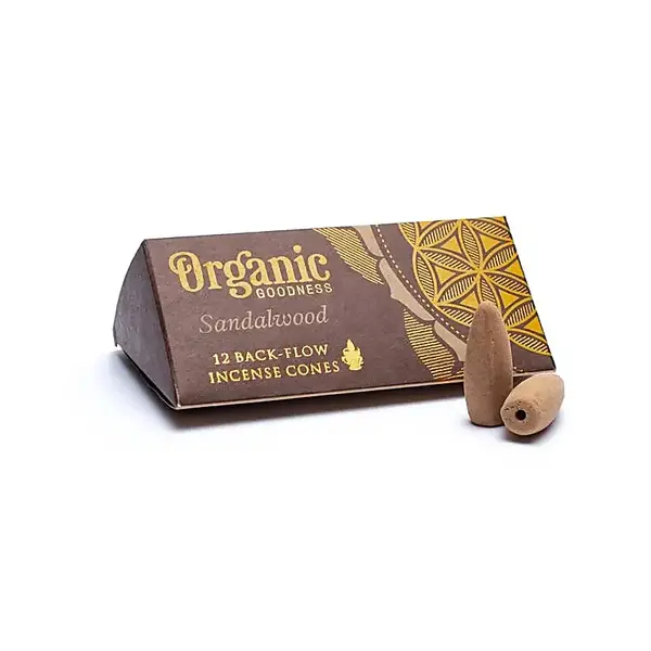 Conuri parfumate Organic Goodness | Sandalwood