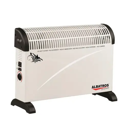 Convector electric Albatros CT-20TURBO, 3 trepte, 2000 W (Alb)