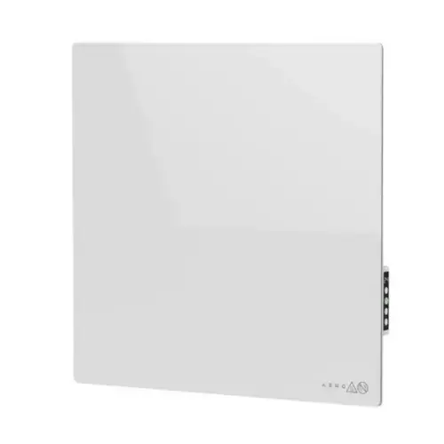 Convector electric de perete AENO AGH0011S, 500W, 12 m², LED, Wi-Fi, Senzori de inclinare si cadere, IP24 (Alb)