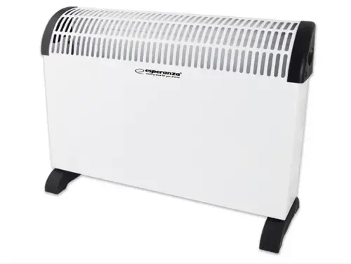 Convector electric Esperanza Tanami ESP-EHH008, 750/1250/2000 W (Alb/Negru)
