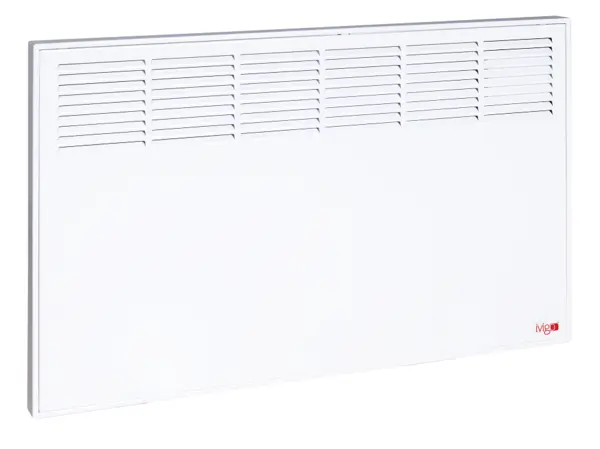 Convector iVigo Manual EPK 1500 W White, control mecanic, Termostat de siguranta, termostat reglabil, IP 24, pentru 17 mp, ERP 2018