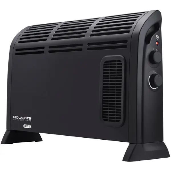 Convector Rowenta Vectissimo CO3035F1 reglabil termostat mecanic functie turbo Negru