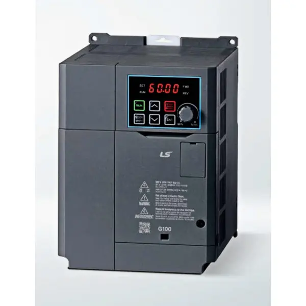 Convertizor de frecventa trifazat G100, 5.5kW, filtru EMC, cu tastatura pentru ventilator sistem ventilatie si evacuare Hota