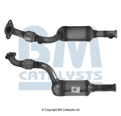 Convertor catalitic EURO 4 potrivit NISSAN KUBISTAR; RENAULT CLIO II, CLIO II HATCHBACK, KANGOO, KANGOO EXPRESS 1.0 1.2 1.2LPG 08.97-