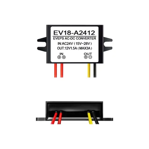 Convertor tensiune AC/DC 14-28V la 12V DC 1.5A, pentru camere pe distanțe lungi, OEM EV18-A2412