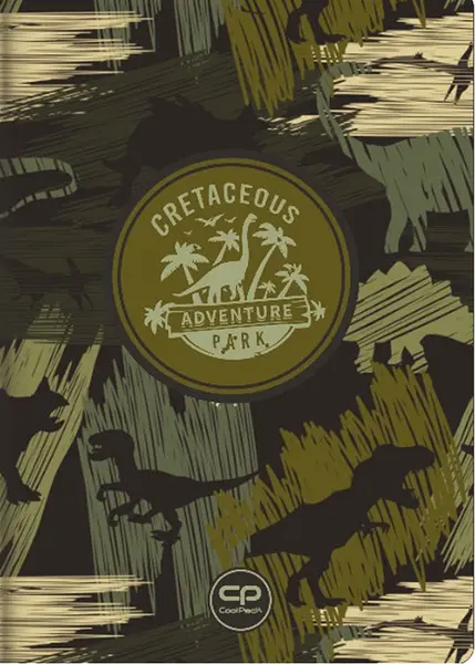 Cool Pack Carnețelul Adventure Park - A5, cu panglică largă, 60 de coli