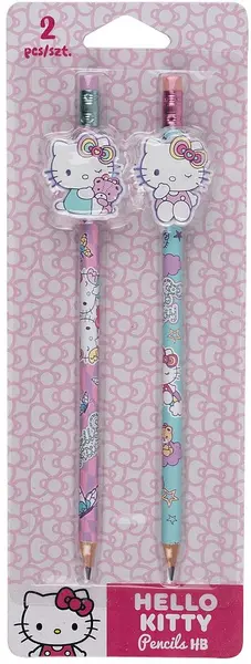Cool Pack Hello Kitty - Set de creioane Pastel 3, HB, 2 bucăți