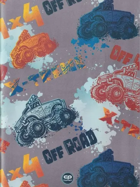 Cool Pack Offroad Notebook - A5, linii largi, 60 de foi