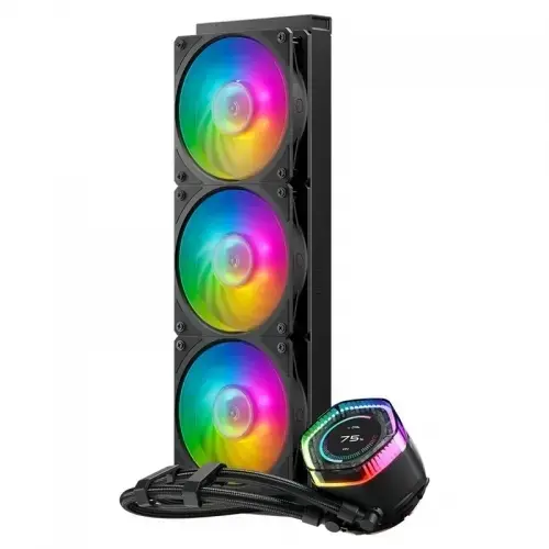 Cooler CPU CoolerMaster Masterliquid ML360 Ion, 3 x 120mm, 2400 rpm (Negru)