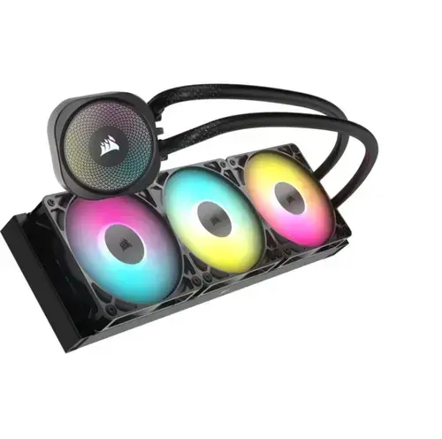 Cooler CPU Corsair Nautilus 360 RS, 420-1700rpm, iluminare aRGB (Negru)