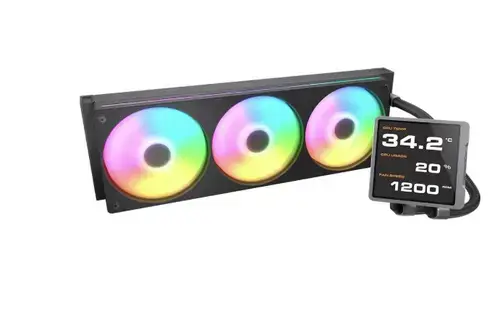 Cooler CPU Cougar Poseidon Vistek Pro 360, aRGB (Negru)
