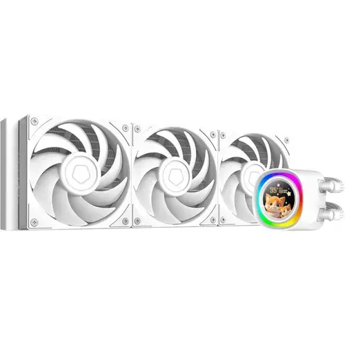 Cooler CPU ID-Cooling FX360 LCD PE, 3 x t120 mm (Alb)