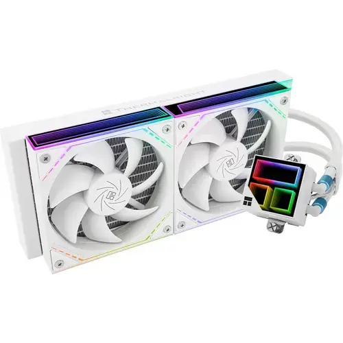 Cooler CPU Thermalright Frozen Infinity 240, 2 x 120mm, 2000 rpm, aRGB (Alb)