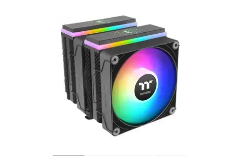 Cooler CPU Thermaltake Astria 600 aRGB, 2 x 120mm, 1800 RPM (Negru)