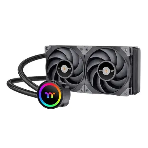 Cooler CPU Thermaltake TOUGHLIQUID 240 AIO, iluminare ARGB, racire cu lichid, 120mm