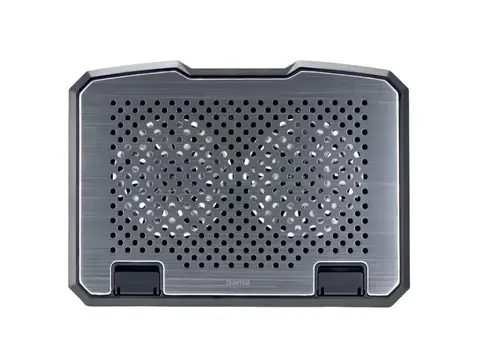 Cooler Laptop Hama CooAluminium, 15.6inch (Argintiu/Negru)
