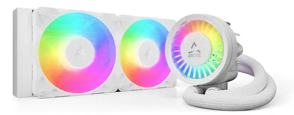 Cooler lichid Arctic - Liquid Freezer III 240 A-RGB, 2x 120 mm, alb