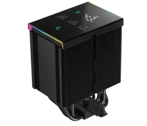 Cooler procesor Deepcool AK500 digital Pro, aRGB, LED, 120 mm, 500 - 1750 rpm (Negru)