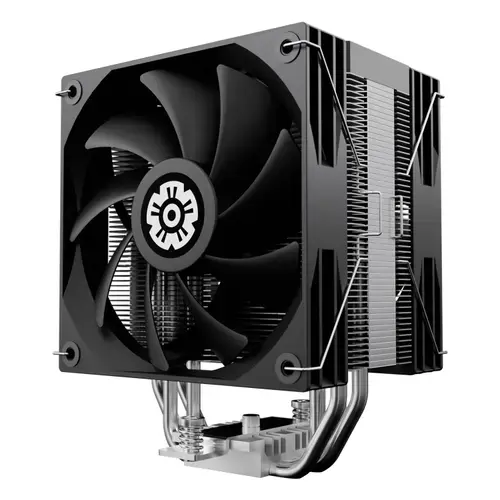 Cooler Procesor ENERMAX ETS-T41, Intel / AMD, Support 200W+ TDP, 2x PWM Fans, 157mm (Negru)