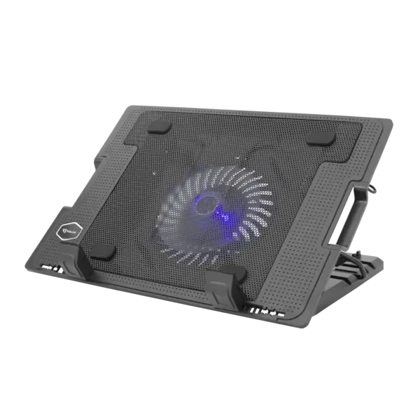 Cooling Pad Laptop SBOX CP-12, 17,3″, Iluminare Led, NBA00128, Negru