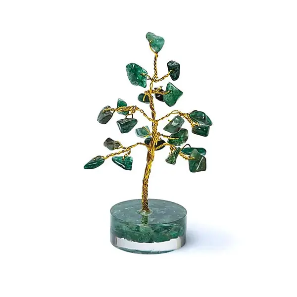 Copac Feng Shui din aventurin verde – Tree of Life, 8 cm