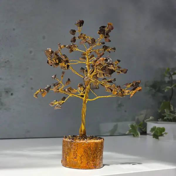 Copac Feng Shui din ochi de tigru – Tree of Life, 18 cm