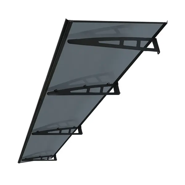 Copertina de Usa MAPROFI, VIVIEN PRO 240x80 cm Negru Antracit, din Plexiglas/Acril de 2.7 mm si Suporturi Aluminiu - Negru/Antracit