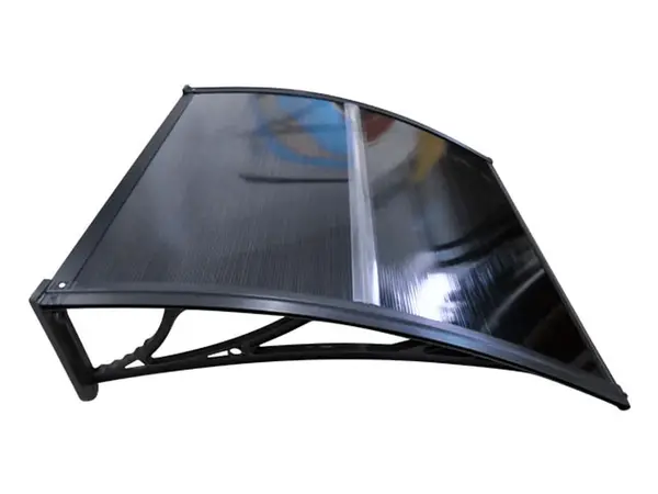 Copertină ECO 40x60 cm din policarbonat – Negru/Antracit - Negru/Antracit