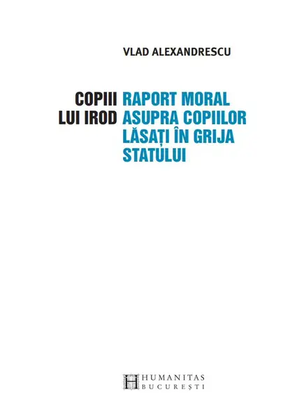 Copiii lui Irod | Vlad Alexandrescu