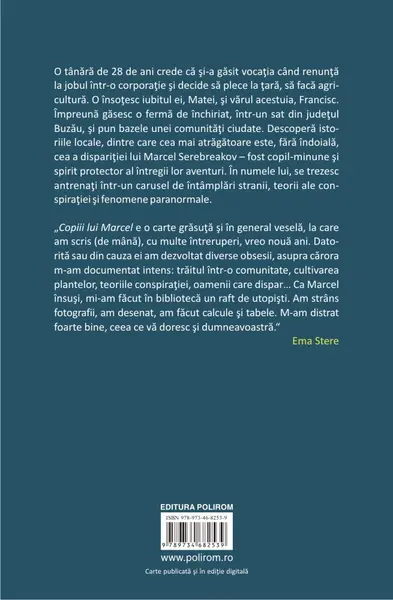 Copiii lui Marcel | Ema Stere