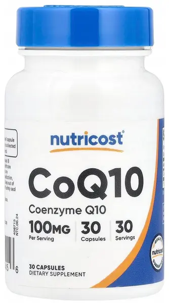 CoQ10, 100 mg, 30 capsule , Nutricost