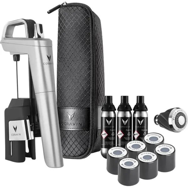 CORAVIN Set sistem conservare vin Coravin Timeless Six+, Argintiu